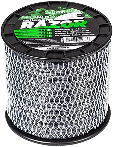 Mähfaden RAZOR 2,0mm 360m Trimmerfaden 5-Kant gedreht Nylonfaden