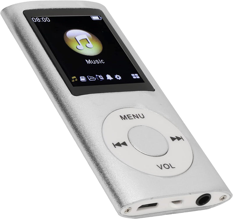 MP3-Player, Tragbarer MP3-Musikplayer mit Schlankem 1,8-Zoll-LCD-Bildschirm, Lithiumbatterie, 200 MA