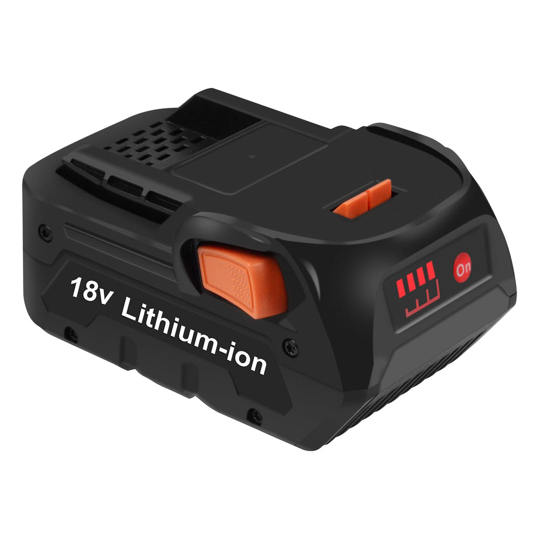 iPrize 18V 5500mAh Li-Ion Ersatzakku für AEG L1815G L1820R L1840R L1850R Ersatz für Ridgid 18V Akku