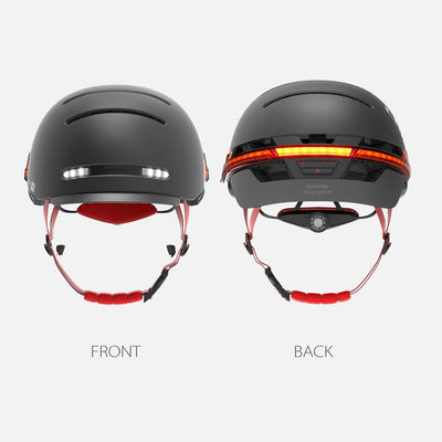 LIVALL Smart Fahrradhelm mit LED Rücklicht und Blinker, Bluetooth Fahrradhelm mit Mikrofon und Lauts