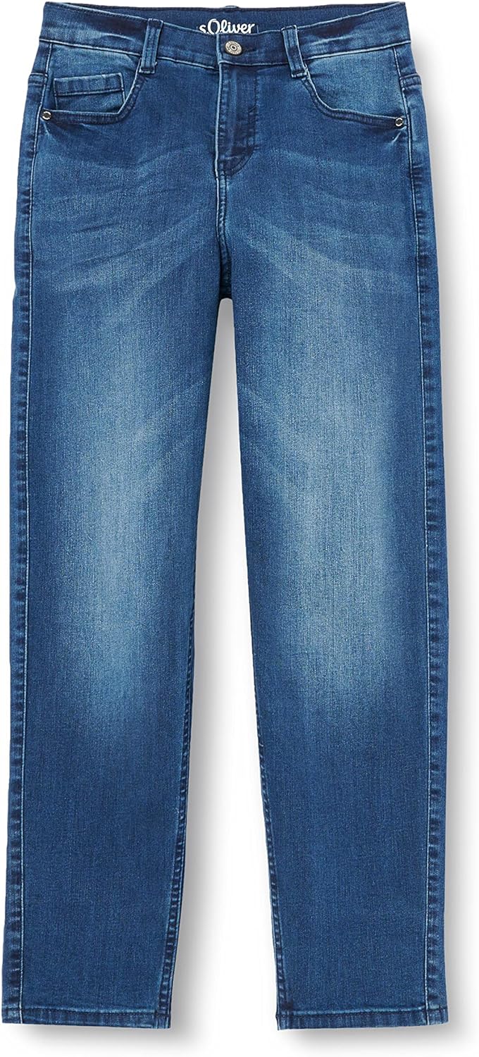 s.Oliver Jungen Jeans Hose, Tapered Leg 146 Blau 57z6, 146 Blau 57z6