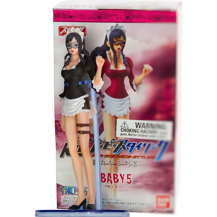 B a b y 5 [Schwarzes Kleid]: 14 cm Super One P i e c e Styling – The New Assassin – Mini-Statue (jap