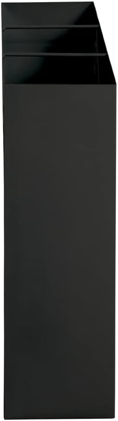 HAKU Möbel Schirmständer, Metall, schwarz, B 50 x T 16 x H 48 cm 50 x 16 x H 48 Schwarz, 50 x 16 x H