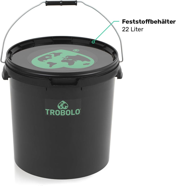 TROBOLO DIY Set – Mit Trenntoiletten Einsatz & Behältern in 3 Grössen – Ideal zum Selbstbau einer Tr