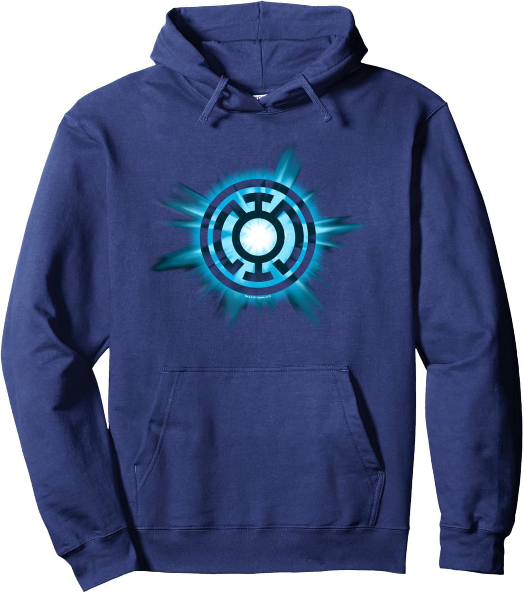 Green Lantern Blue Glow Pullover Hoodie