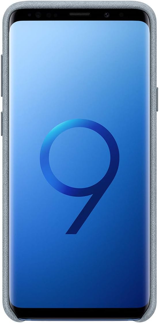 Samsung Alcantara Cover (EF-XG965) für das Galaxy S9+, Schwarz