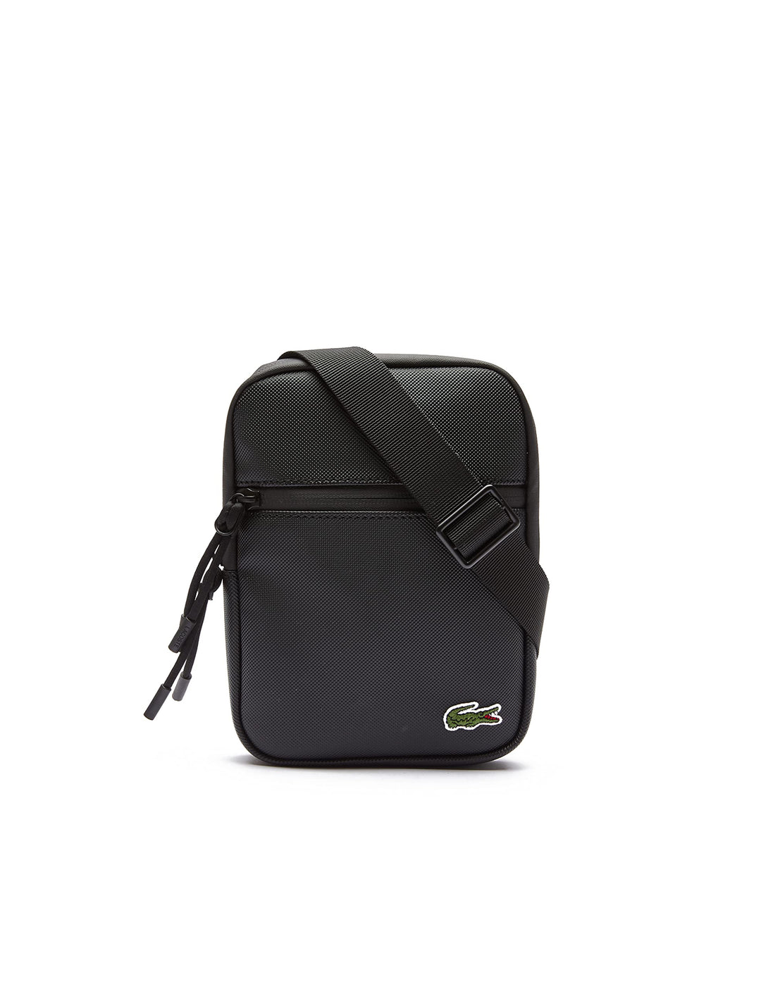 Lacoste Herren Nh3307lv Schultertasche Schwarz, Schwarz