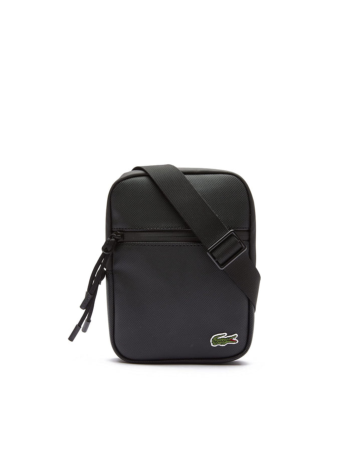 Lacoste Herren Nh3307lv Schultertasche Schwarz, Schwarz