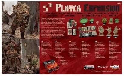 Blood Rage 5Th Player Expansion - English, French, German, Italian, Polish, Spanish