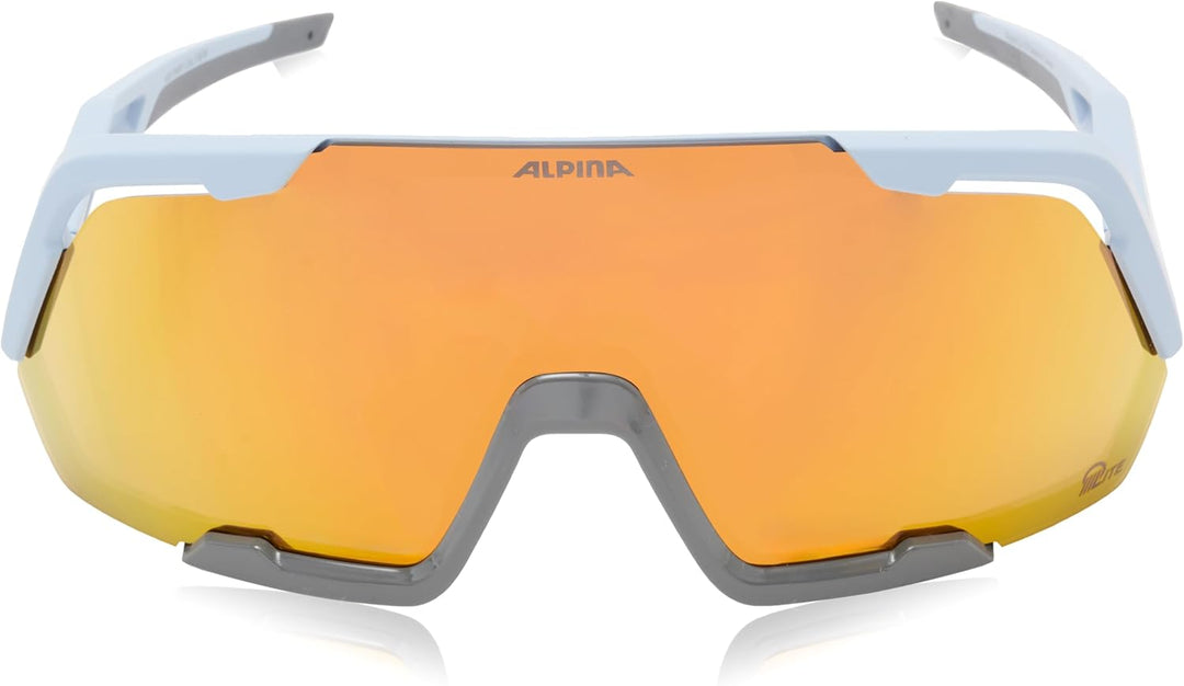ALPINA Unisex Rocket Q-lite Sportbrille (1er Pack) Einheitsgrösse Smoke-blue Matt, Einheitsgrösse Sm