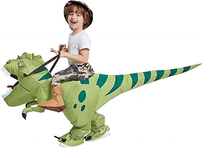 FXICH Aufblasbare Dion Kostüme Aufblasbare Dinosaurier Kostüm Erwachsene dinosaur Anzug Karneval Par
