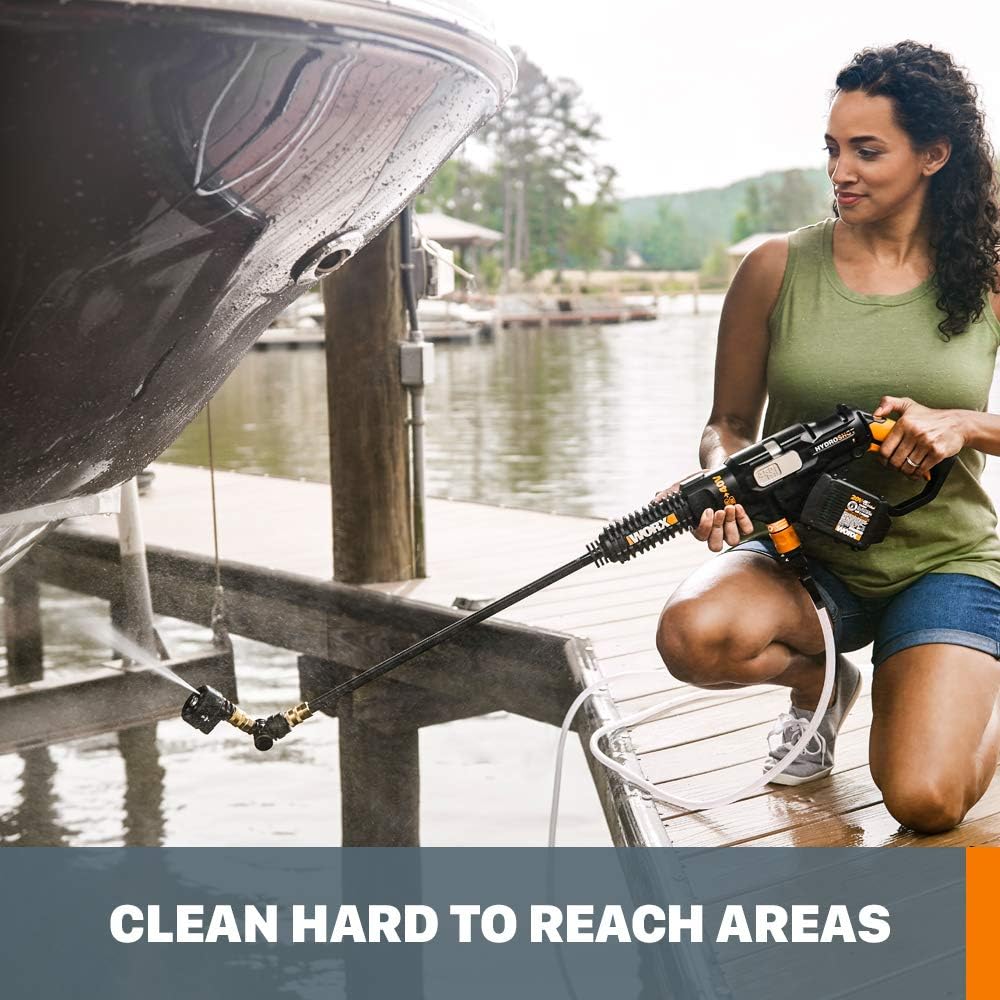 WORX Cleaning Accessory Kit WA4072 Hydroshot Deluxe Reinigungszubehör-Set,