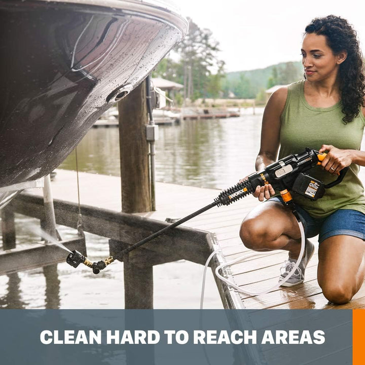 WORX Cleaning Accessory Kit WA4072 Hydroshot Deluxe Reinigungszubehör-Set,