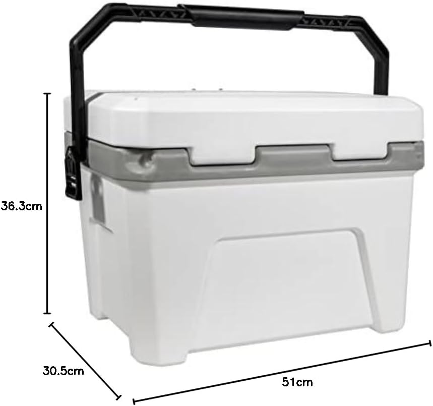 PLANO Frost-Kühlbox - 5 Tage Eiskühlbox, Picknickbox, Gefrierschrank, Camping-Kühler, Angeln, Kühlbo