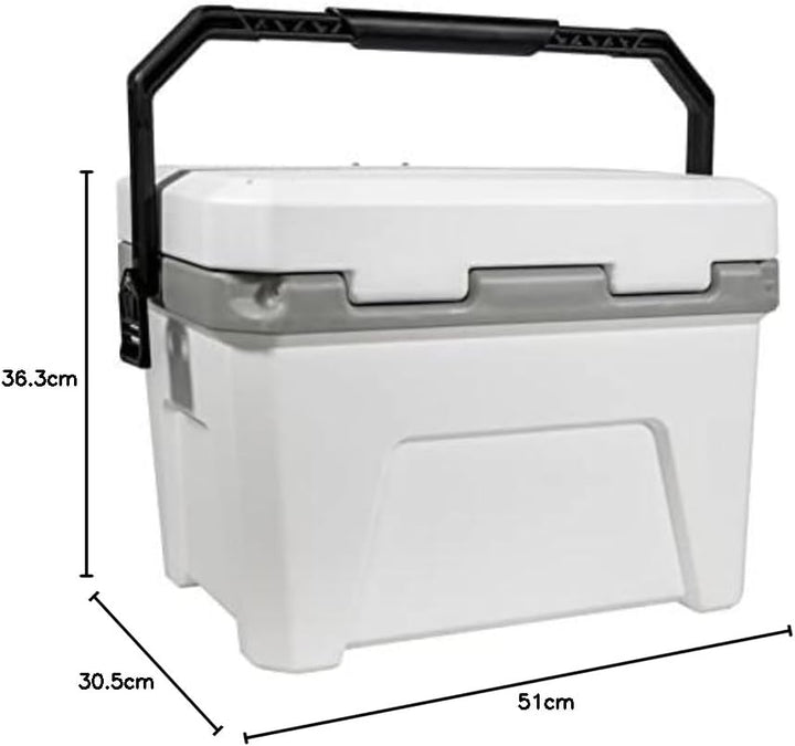 PLANO Frost-Kühlbox - 5 Tage Eiskühlbox, Picknickbox, Gefrierschrank, Camping-Kühler, Angeln, Kühlbo