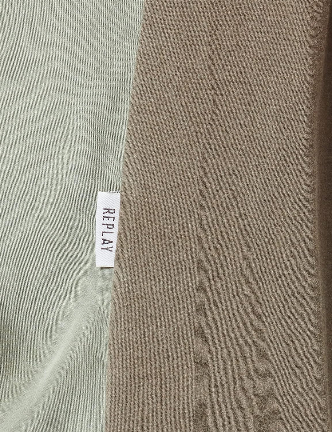 Replay Damen T-Shirt S 238 Army Green, S 238 Army Green