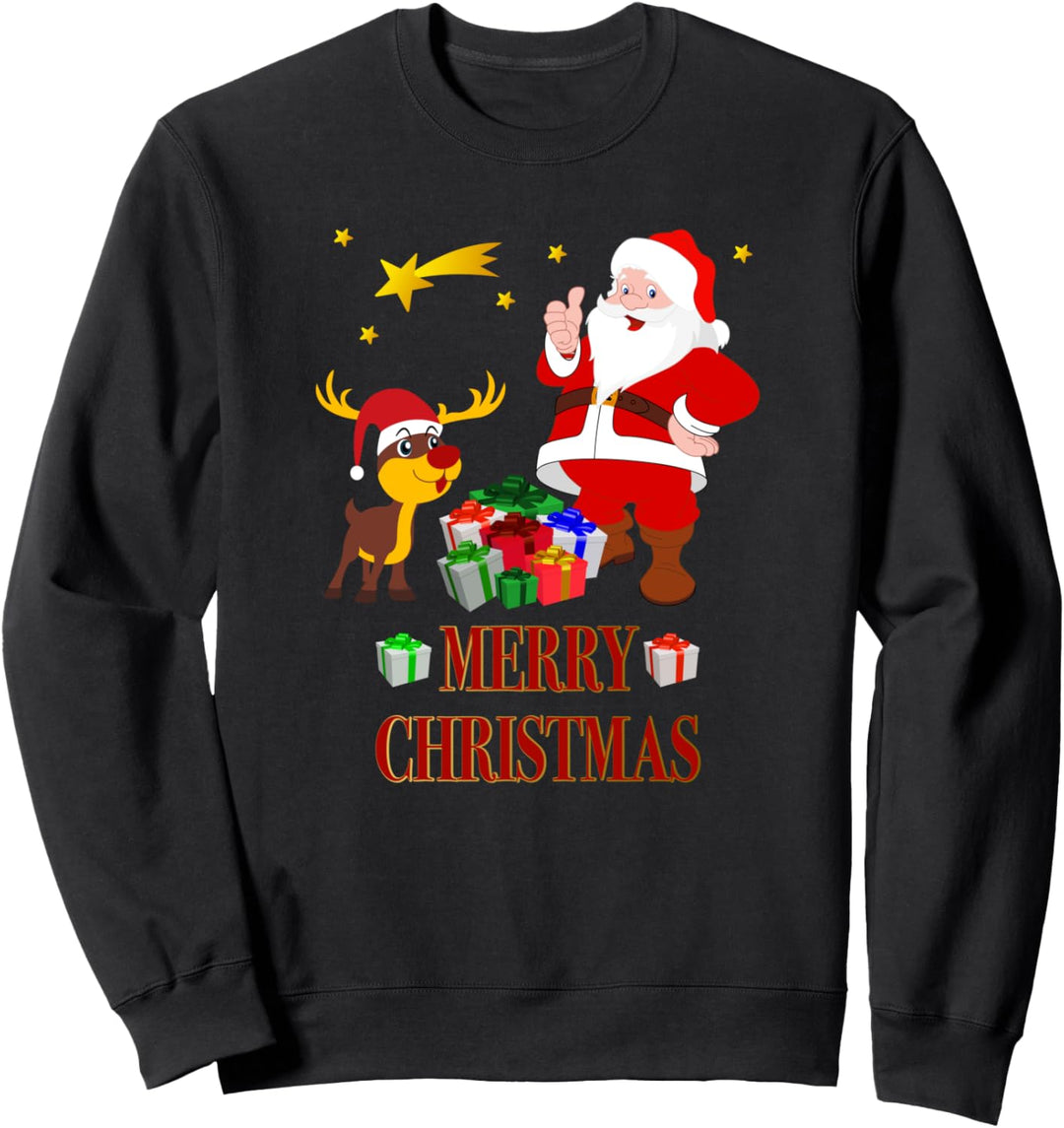 Weihnachten Shirt Urlaub Geschenk Geschenkidee Nikolaus Sweatshirt