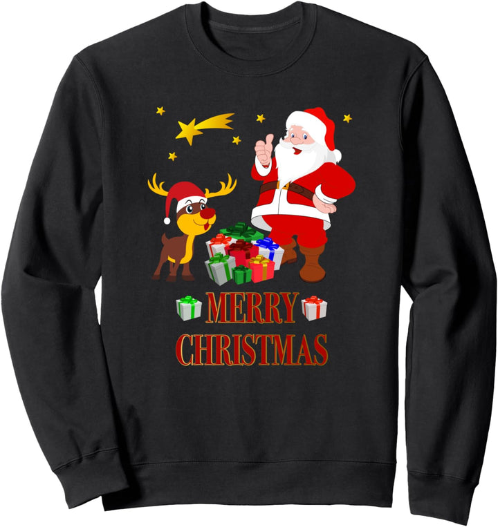 Weihnachten Shirt Urlaub Geschenk Geschenkidee Nikolaus Sweatshirt