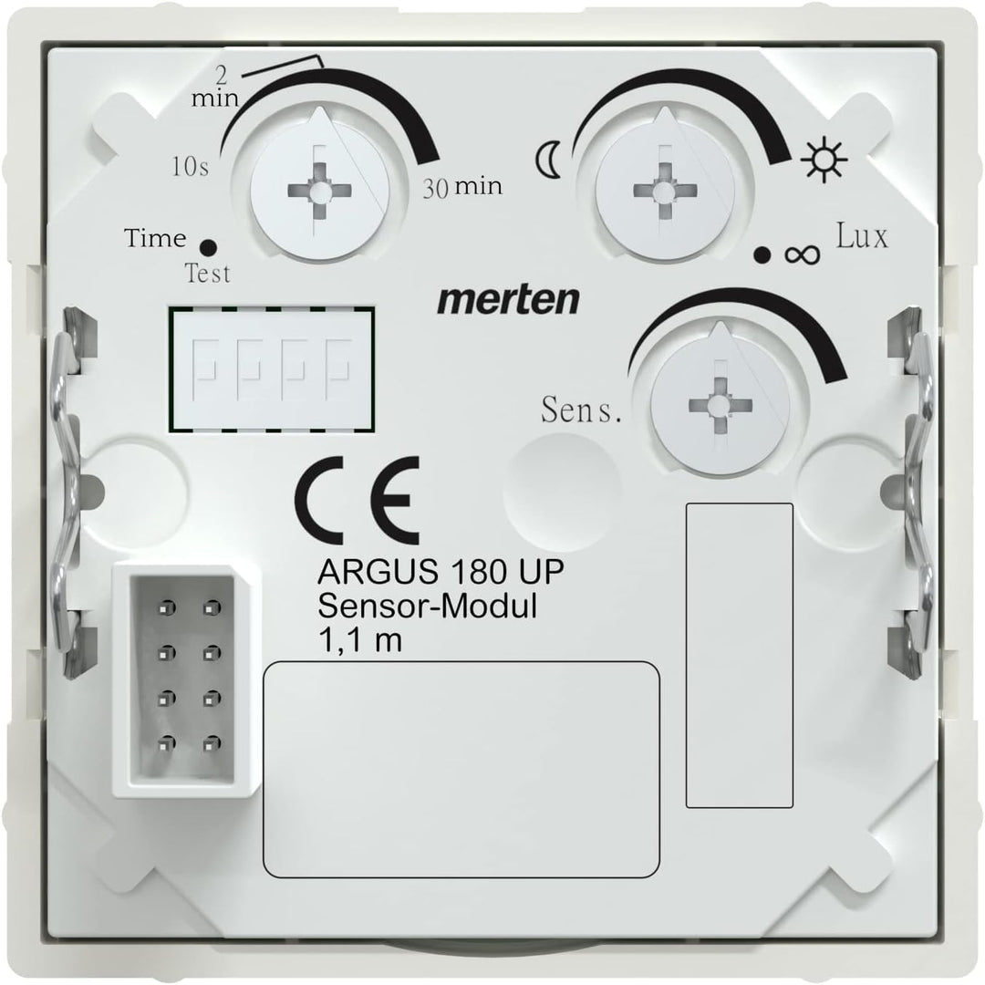 Schneider Electric Merten MEG5711-0319 ARGUS 180 UP Sensor-Modul mit Schalter Für System M Bewegungs