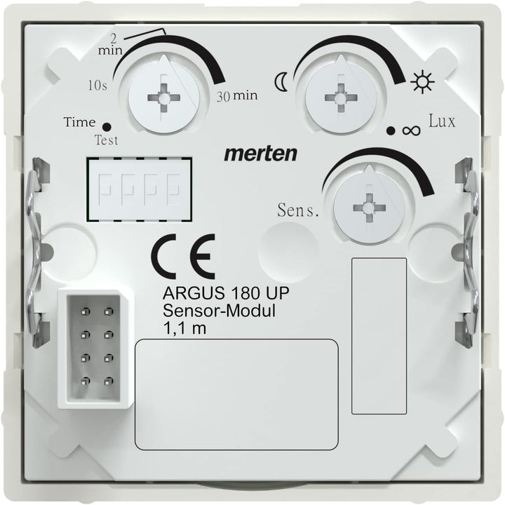 Schneider Electric Merten MEG5711-0319 ARGUS 180 UP Sensor-Modul mit Schalter Für System M Bewegungs