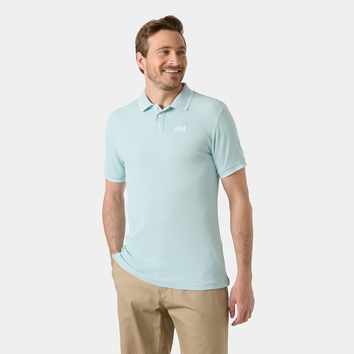 Helly Hansen Men's Kos Polo M Barely Blue, M 537 Kaum Blau