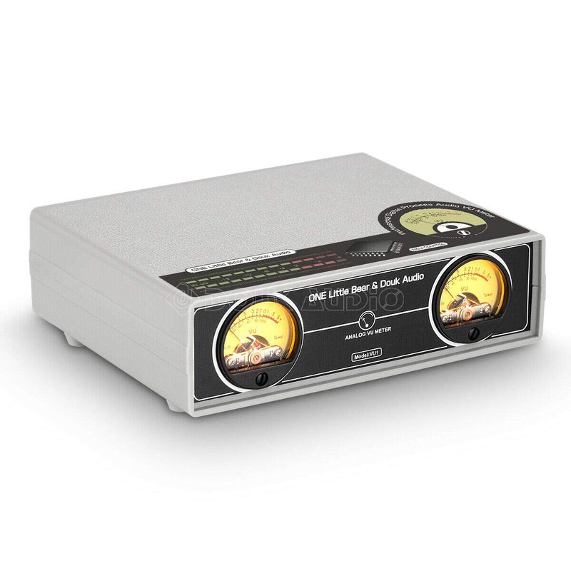 Douk Audio Analog VU Meter Panel DB Sound Level Indicator for Amplifier Preamp Preamplifier VU-Anzei