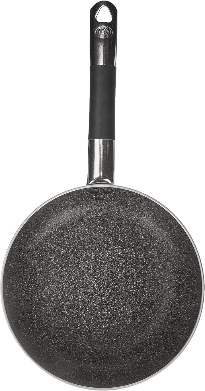 Pentole Agnelli ALSC111BBGC24 Shark Skin Pfanne, antihaftbeschichtet, 24 cm 24 cm Tief, 24 cm Tief