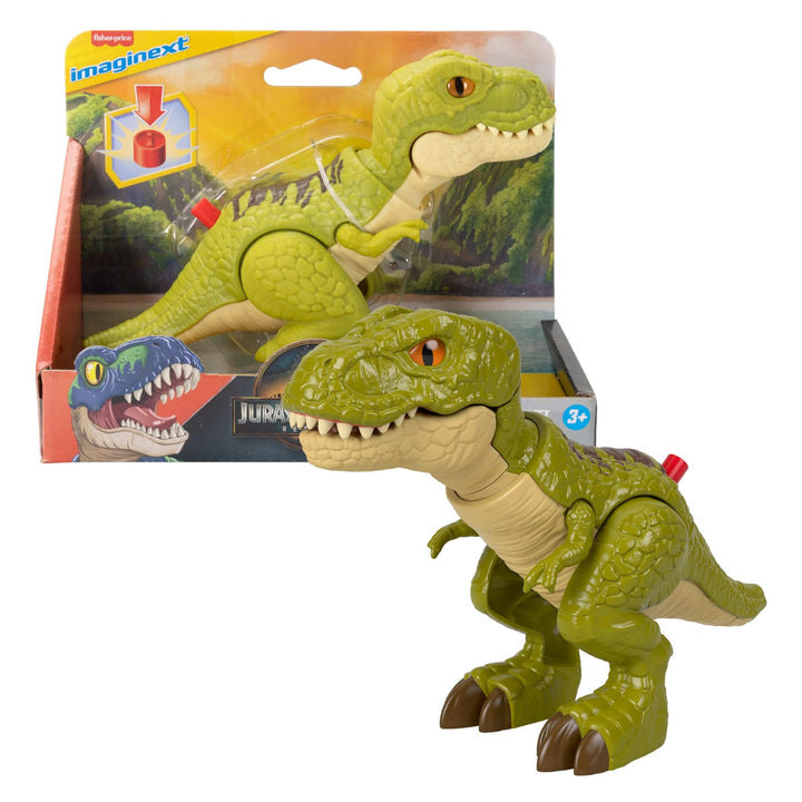 Fisher-Price Imaginext Jurassic World Dinosaurier Actionfigur mit Bewegungsfunktion, ca. 20 cm gross