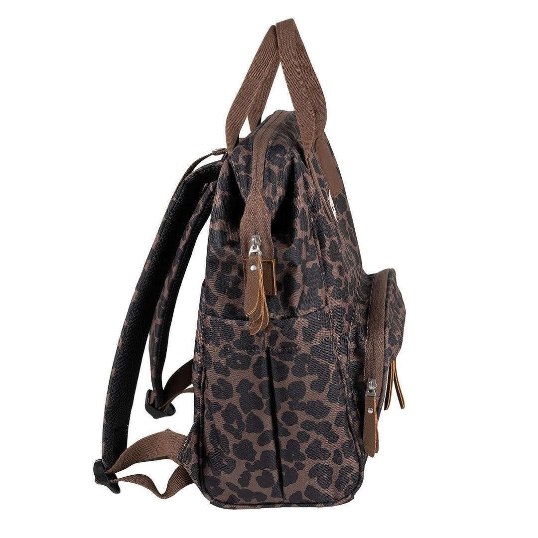 BÉABA, Wellington Wickelrucksack, viel Stauraum, Leopard