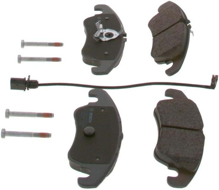 Bosch BP1112 Bremsbeläge - Vorderachse - ECE-R90 Zertifizierung - vier Bremsbeläge pro Set