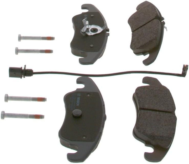 Bosch BP1112 Bremsbeläge - Vorderachse - ECE-R90 Zertifizierung - vier Bremsbeläge pro Set
