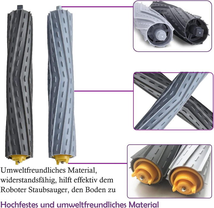 Ersatzteile für Roomba, Ersatzwalzenbürsten für Roomba 800 &amp; 900 Serie 800 850 860 861 866 870 880 8