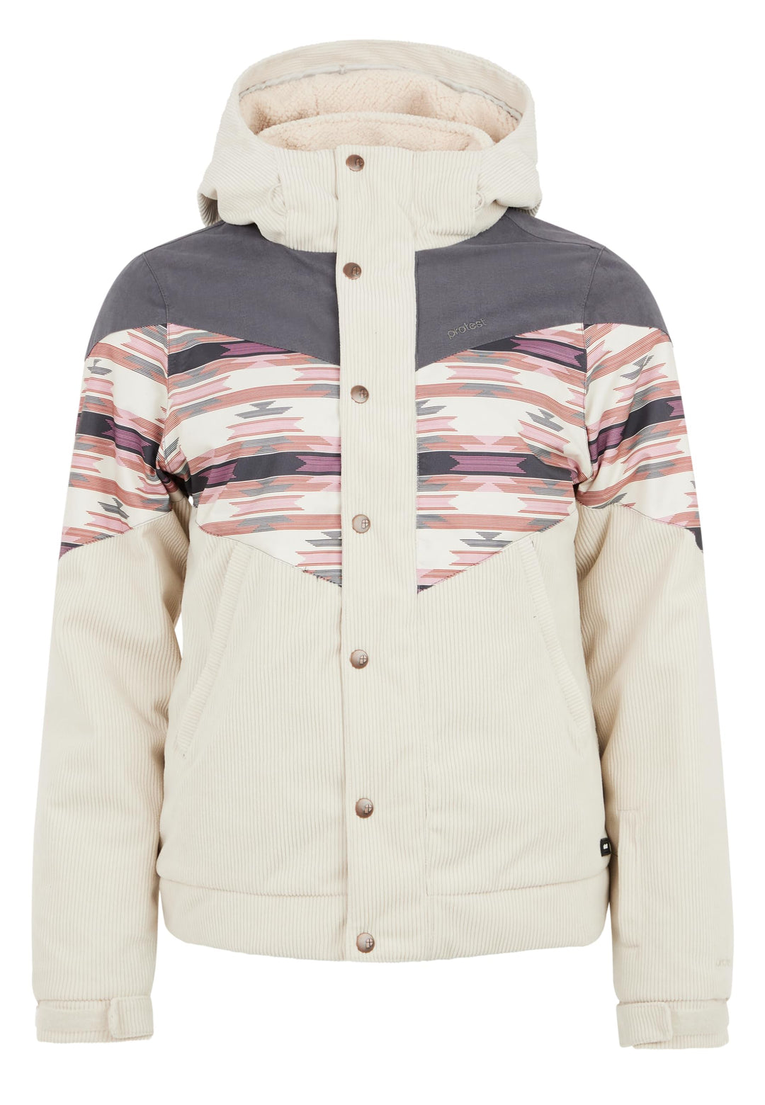 Protest Damen Ski- Und Snowboardjacke PRTLUCHU S Kit, S Kit