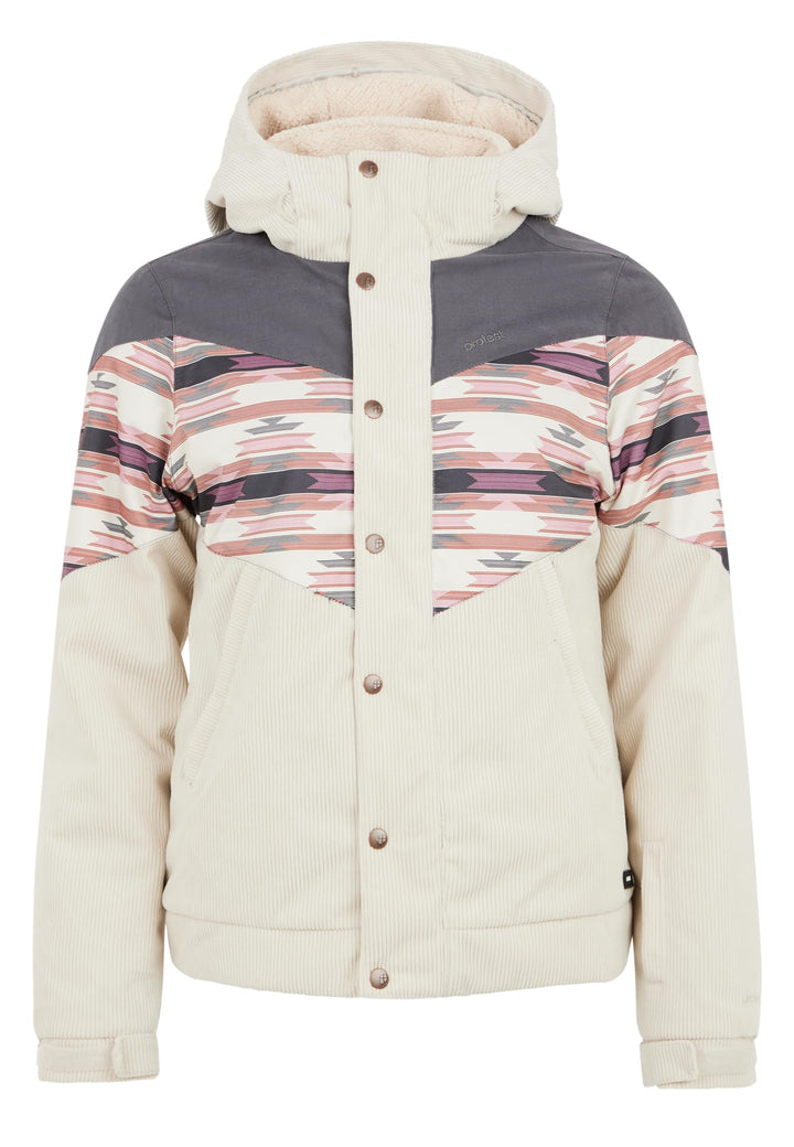 Protest Damen Ski- Und Snowboardjacke PRTLUCHU S Kit, S Kit