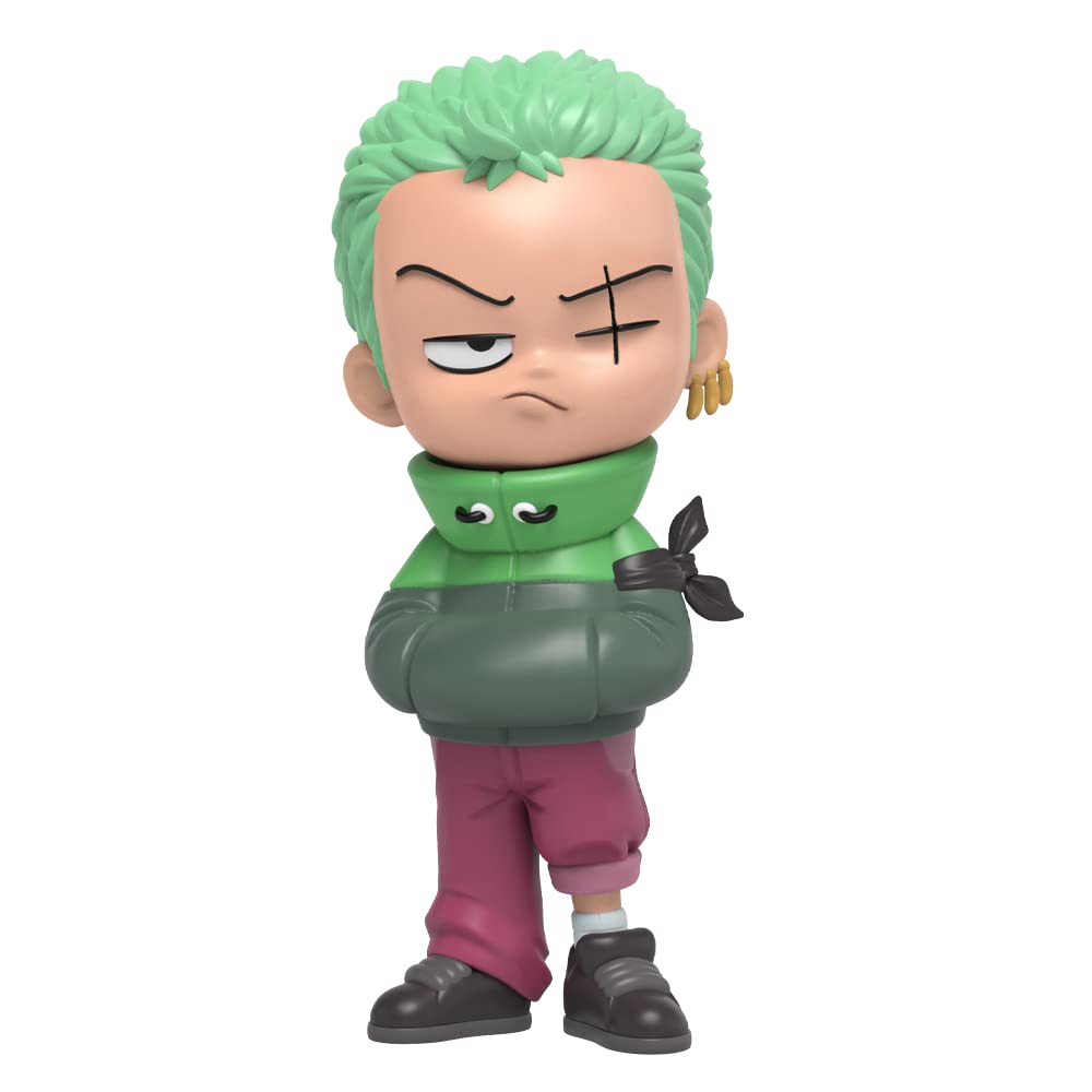 Mighty Jaxx CosmiQ One Piece: Zoro Sammlerfigur, One-Piece-Kunstspielzeug, Sammlerstück aus Vinyl