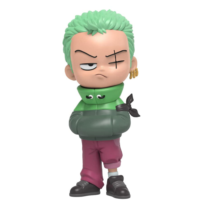 Mighty Jaxx CosmiQ One Piece: Zoro Sammlerfigur, One-Piece-Kunstspielzeug, Sammlerstück aus Vinyl