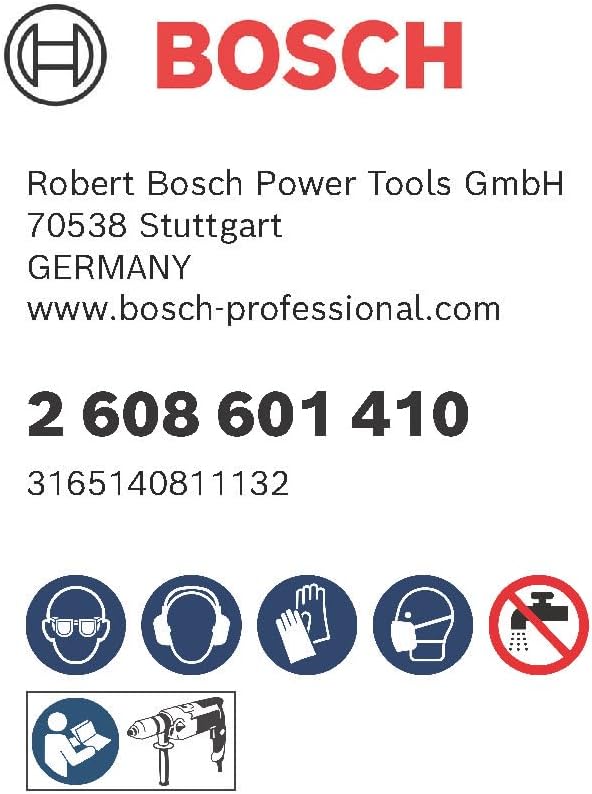 Bosch 1x PRO Multi Material Diamanttrockenbohrkronen für 1 1/4 Zoll UNC und Diamantbohrer (für Kalk-