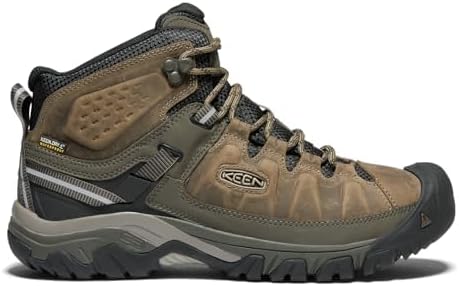 KEEN Herren Targhee III MID Wasserabweisend Wanderstiefel 39.5 EU Bungee Seil Schwarz, 39.5 EU Bunge
