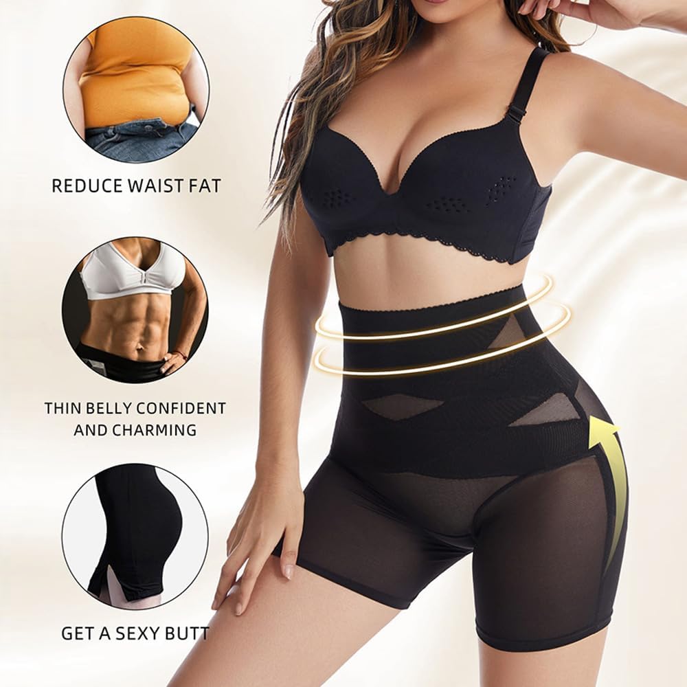 Bauchweg Unterhose Damen Miederhose Shapewear Hose Hohe Taille Figurformende Miederpants Shaping Unt