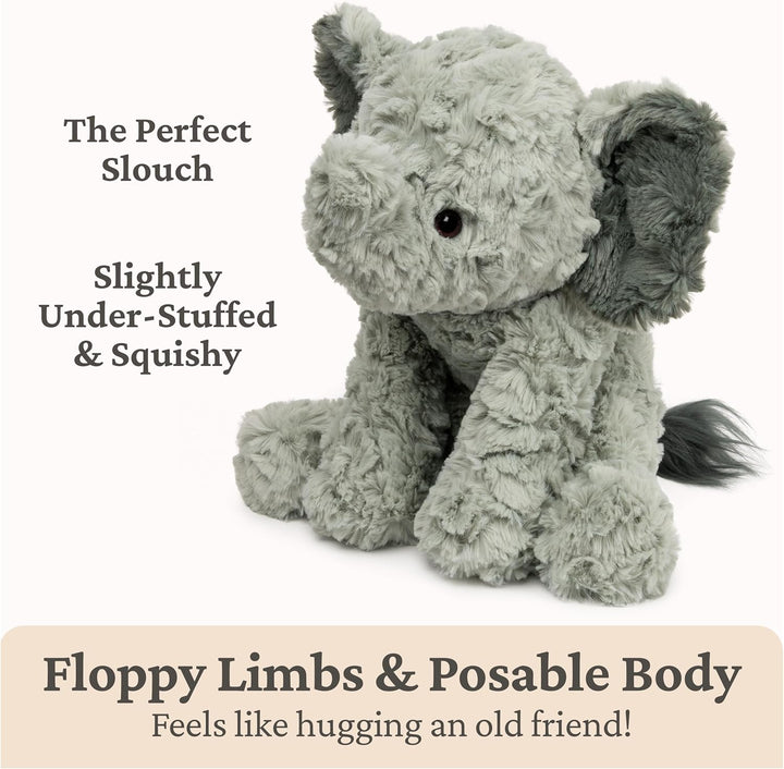 GUND Cozys Collection Plüschtier Elefant, ab 1 Jahr, Grau, 25,4 cm, Elefant
