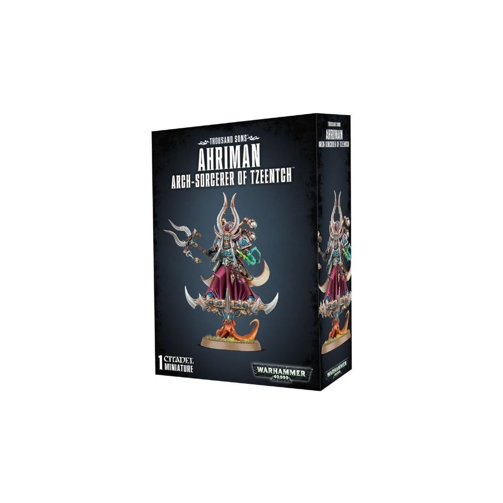 Games Workshop Warhammer 40k - Thousand Sons Ahriman der Erz-Sorcier 99120102064 schwarz