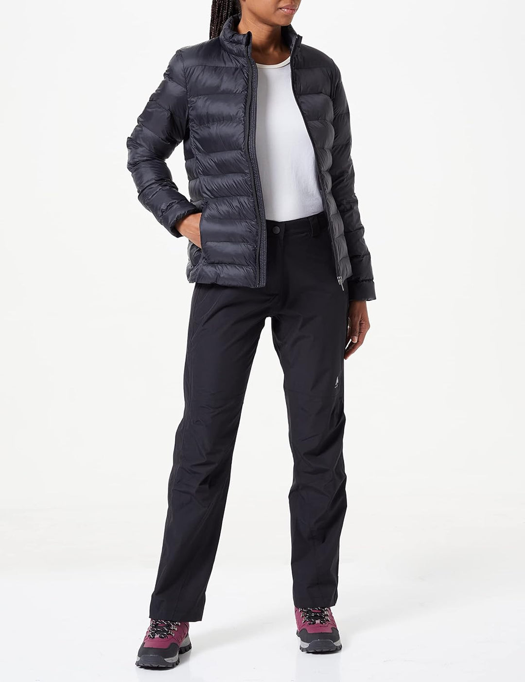 McKINLEY Damen Regenhose Carlow Ii 36 Schwarz, 36 Schwarz