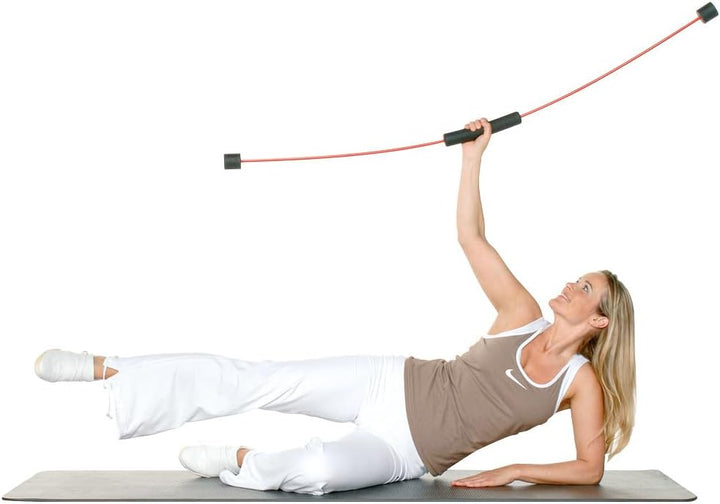 FLEXI-BAR INTENSIV, hochbelastbarer Schwingstab von Flexi-Sports mit Einführungs-DVD und Trainingspl