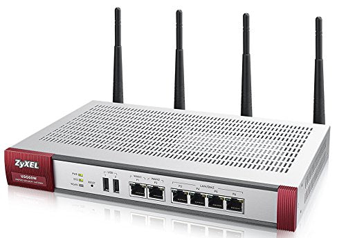 ZyXEL USG60W Firewall 3.0A 28W 272x186x36mm 1,43kg 2,23kg Gigabit Ethernet WLAN