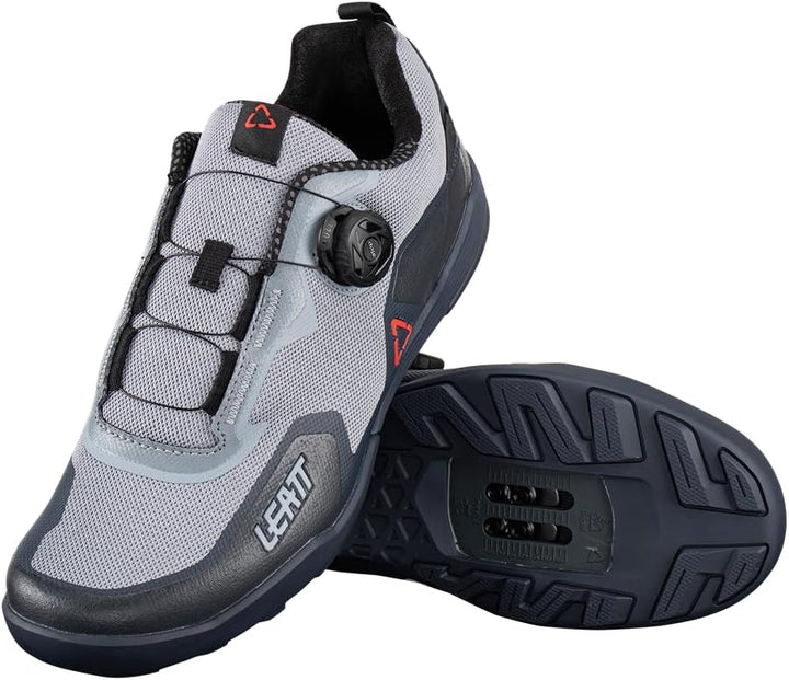 Leatt Herren 6.0 Shoes ClipCycling Shoe 42.5 EU Titanium, 42.5 EU Titanium