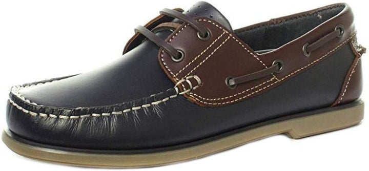 DEK Boat Shoes Boys 40 EU Marineblau, 40 EU Marineblau Braun