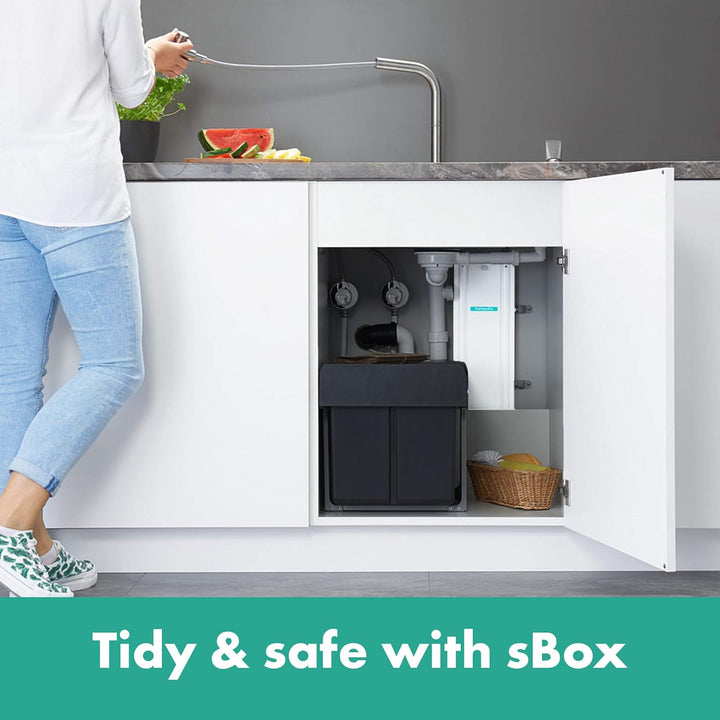 hansgrohe Küchenarmatur Select 2-Loch mit Schlauchbox (Wasserhahn Küche 110° oder 150°schwenkbar, ho