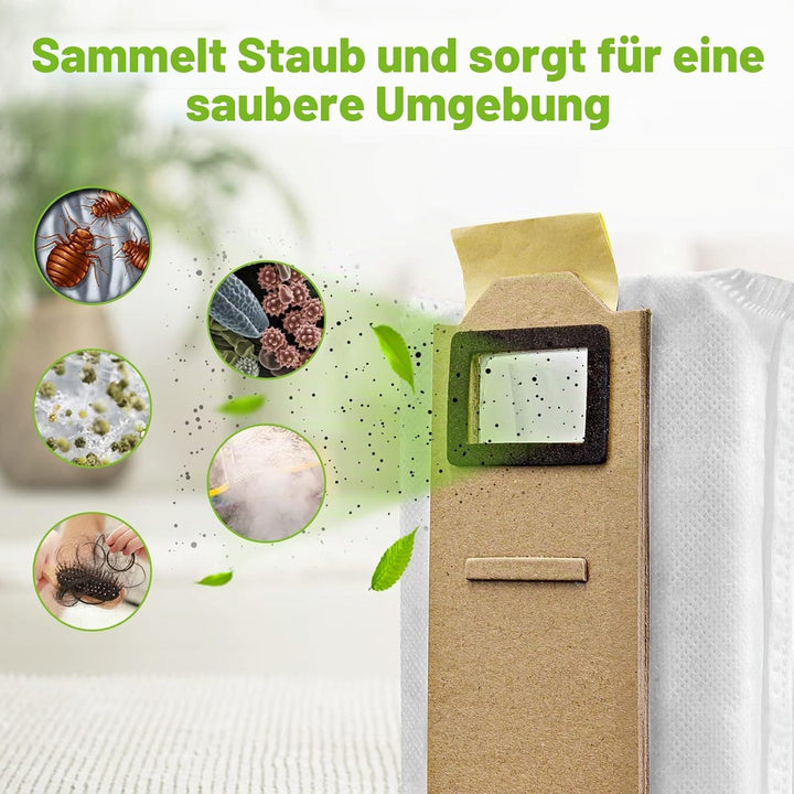 10 Pack Staubbeutel Zubehör für Xiaomi Roborock S7/S7 Maxv Plus/T7Splus Staubsauger Ersatzteile 10 P