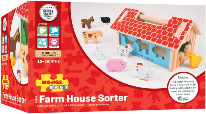 Bigjigs Toys Bauernhof-Sortierer