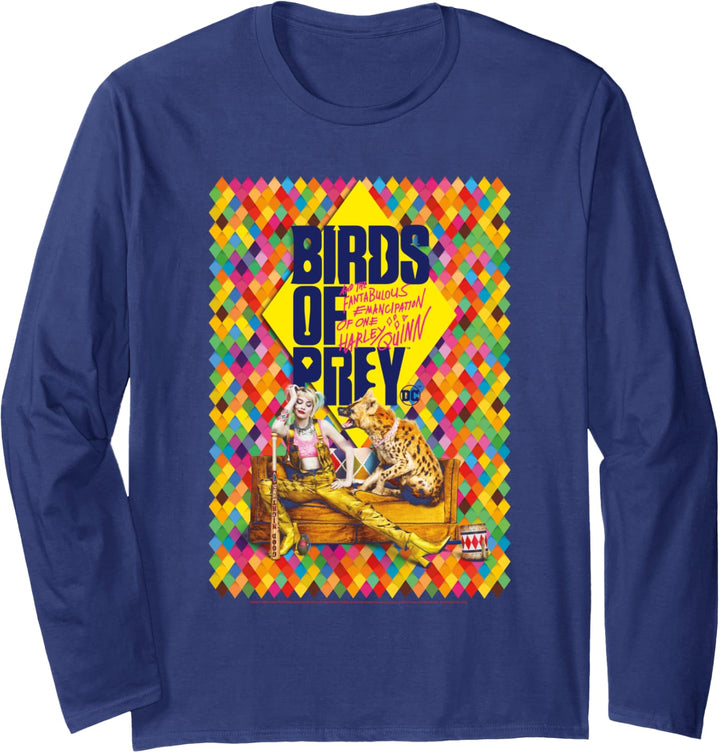 Birds of Prey Harley Quinn Poster Langarmshirt